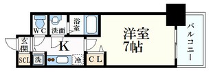 プレサンス三宮東フィールの物件間取画像